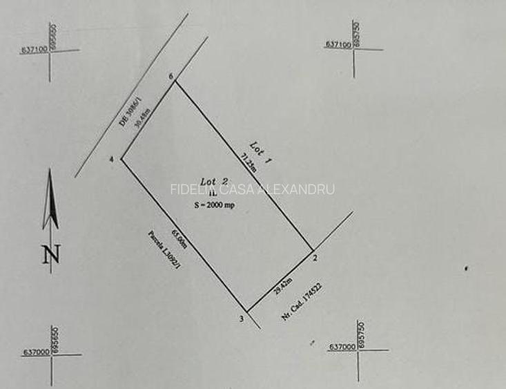 Teren pentru constructii case de vanzare Iasi Sorogari - 2