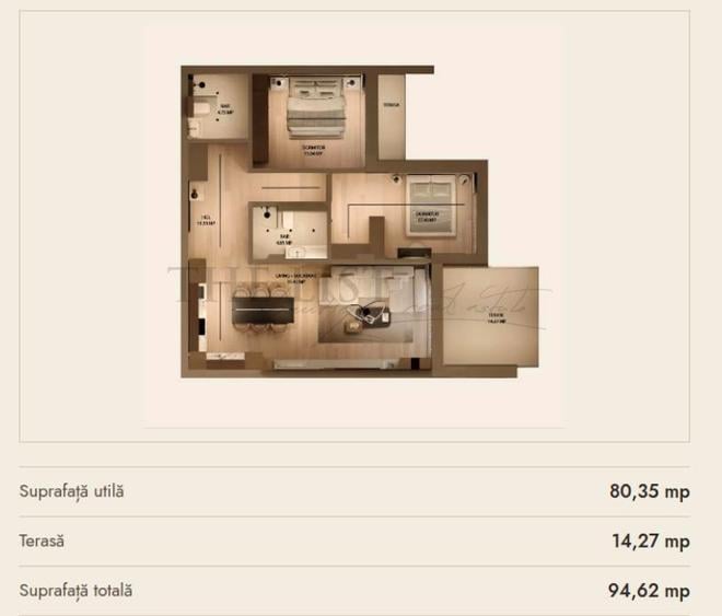 Apartament 3 Camere | Proiect Nou | COTROCENI | TAXARE INVERSA