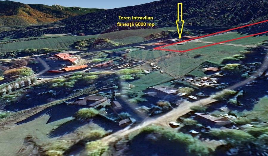 Teren intravilan, 6000 mp, lângă Spital Municipal Săcele