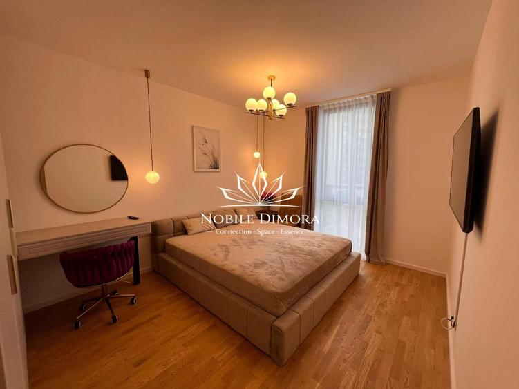 ISHO - Apartament cu 4 camere de lux, 2 bai, 2 balcoane, parcare privata