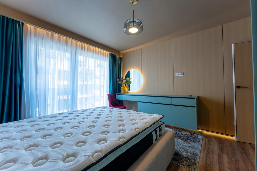 Apartament de 2 camere, Ultramodern, 58 mp, Terasa, Zona Intre Lacuri