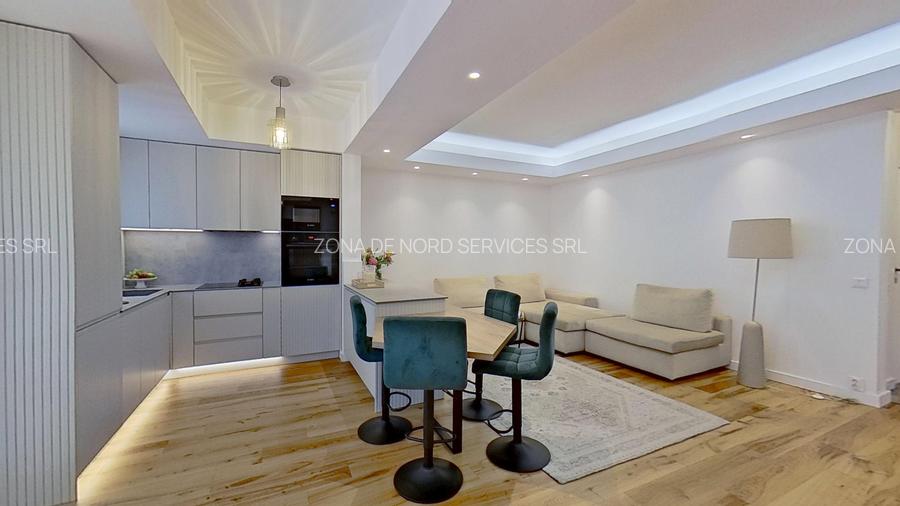 Șoseaua Nordului – Parc Herăstrău | 2 camere, parter | Terasă | Parcare | Lux - 4