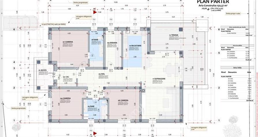Casa individuala cu 4 camere si curte libera de 340 mp in Cisnadie