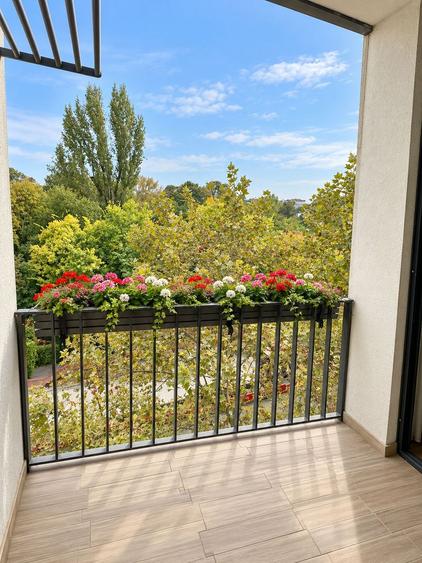 Penthouse duplex cu șemineu, saună și vedere la parcul Carol