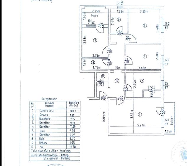 APARTAMENT 4 CAMERE — ZONA CEC, FOCȘANI