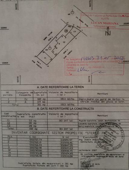 Proprietar,teren/casa demolabila/renovabila ultracentral Voluntari,zona frumoasa