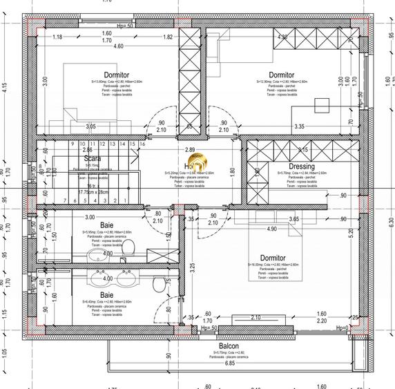 Vila P+1 cu Pompa de Caldura - 5 camere - 300mp Teren - Otopeni Odaile