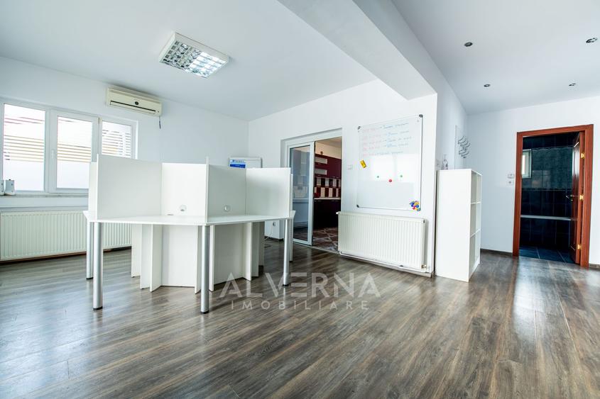Spatiu birou 100mp | 3 camere | parter | parcare | zona Intre Lacuri