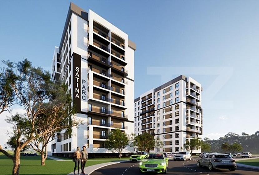 Comision 0% la cumparator! Apartament 2 camere, 63 mp, Satina Park