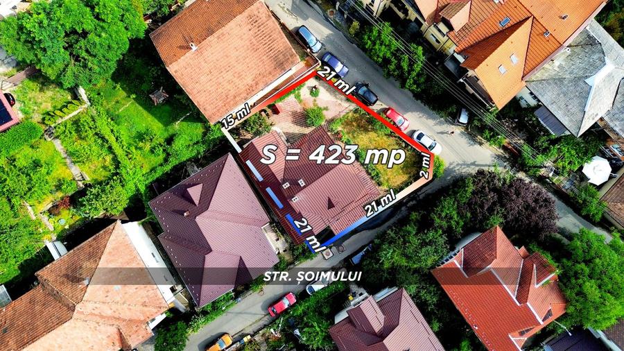 Casă individuala, cu 6 camere 250m2/ 423m2 teren zona parc Baia Mare