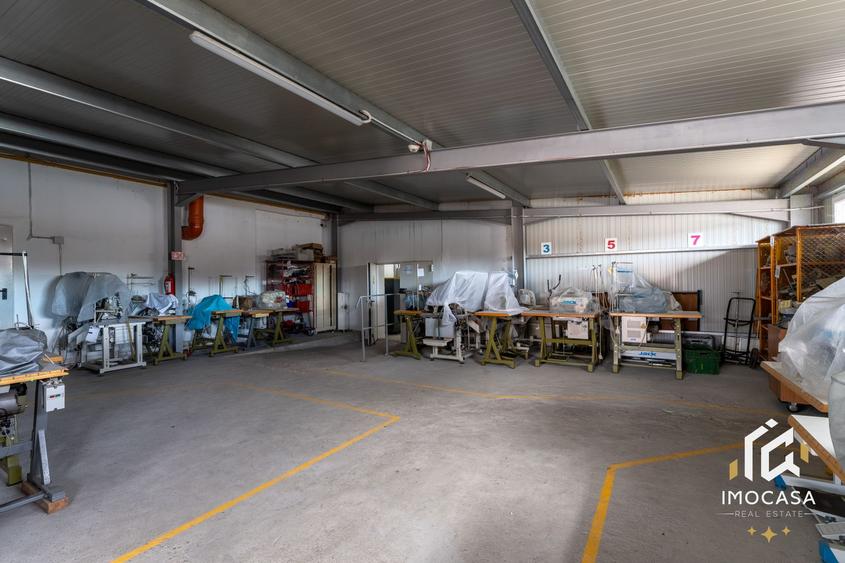 De vânzare Hală 1450mp producti industrial 18.500mp teren Călan Jud Hd