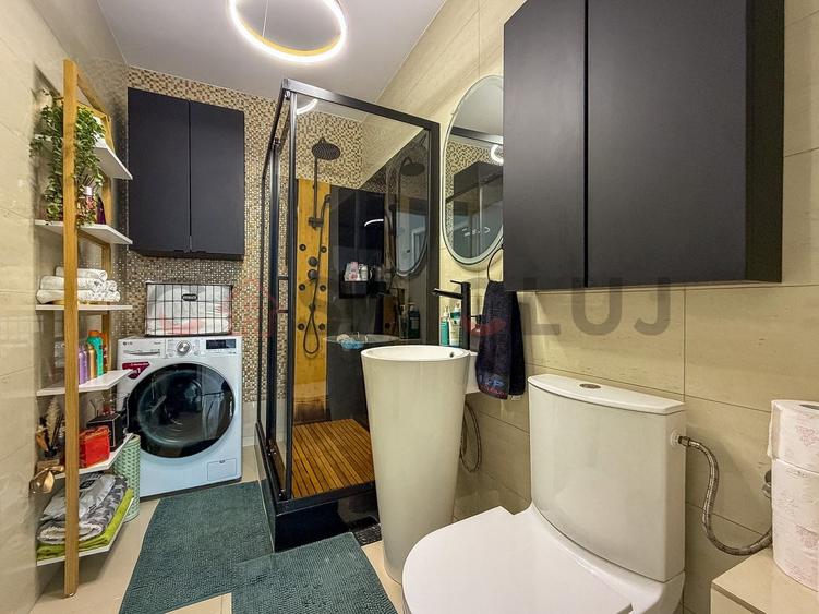 Apartament cu 2 dormitoare + living cu bucatarie open space