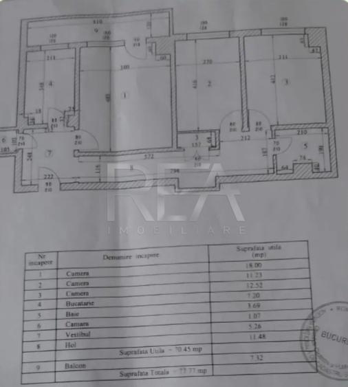 3 camere, 7/10, anvelopat, 77 mp-Pacii-Gorjului