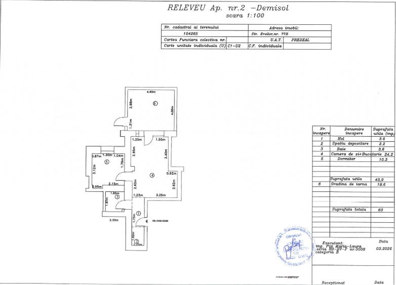 Apartament de vacanta ( Ap 2) - TVA 0% - Vila in stil Neo-Romanesc - 3