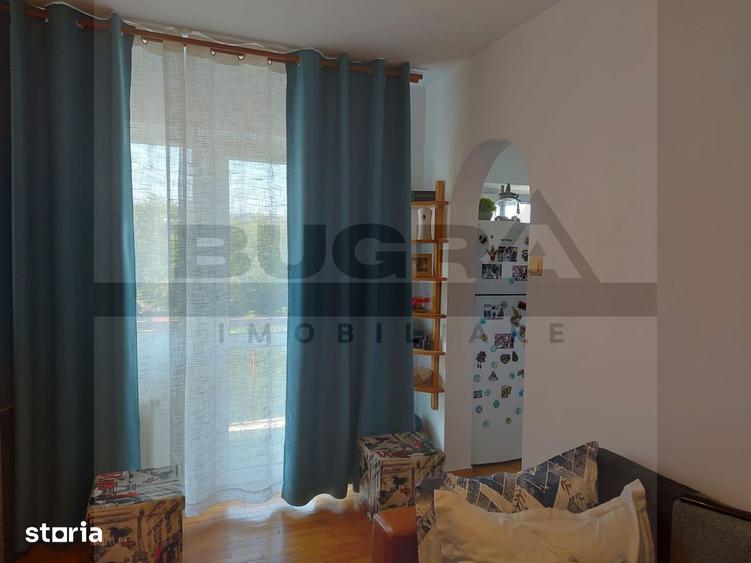 Garsoniera, 24mp, balcon, etaj intermediar, zona Zorilor