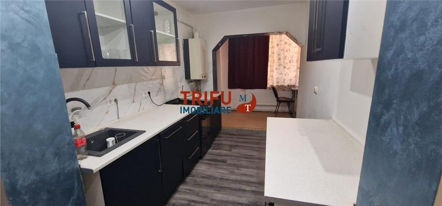 Apartament de închiriat 3 camere zona Liceului Militar
