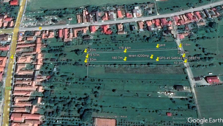 Teren intravilan 4200 mp Tohanu Nou