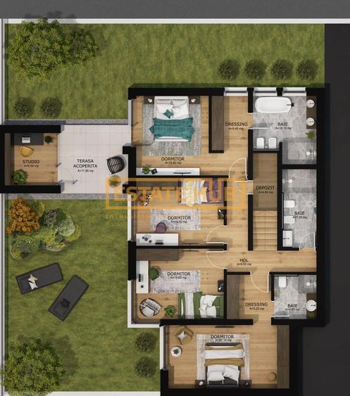 Vila premium in Borhanci, proiect exclusivist