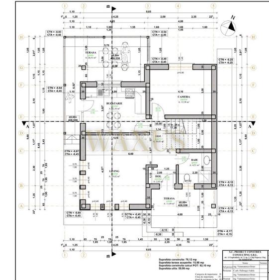 Casă individuală de vânzare în Dezmir - SU 120MP I ST 400MP I 4 Camere - 3