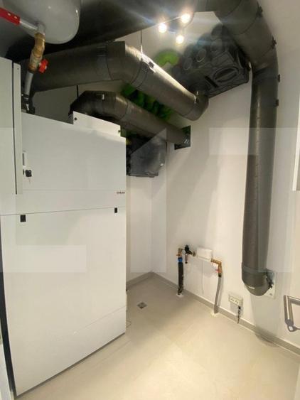 Casă pasivă SMART HOUSE finisată la cheie-184mp, curte 298 mp,cartier Borhanci