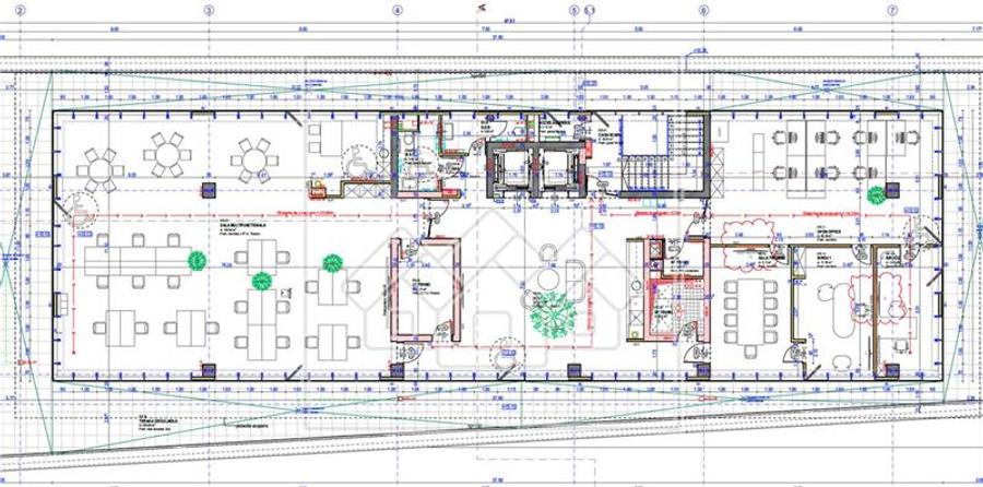 Spatiu de birouri 2000 mp, facilitati de top - zona Piata Cibin