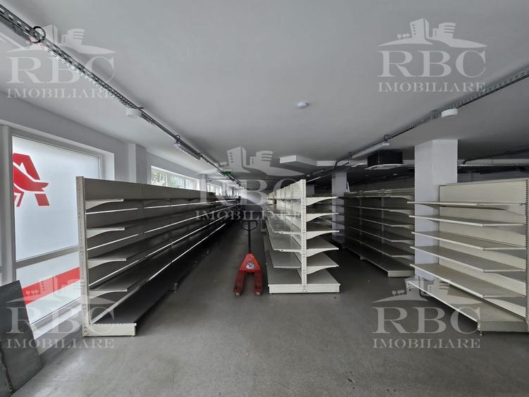 Spatiu comercial 383 mp cu depozit si parcare Marasti