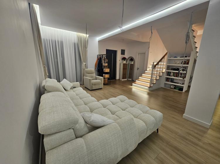 Casă 4 camere | 3 băi | mansardă | curte 350 mp | finisaje premium