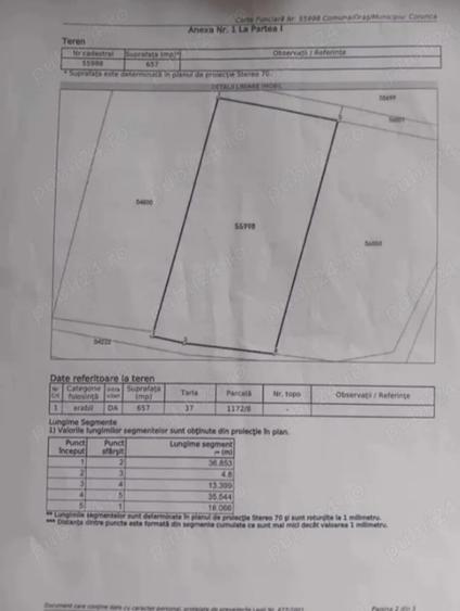 2 Terenuri intravilane Corunca (Mures)