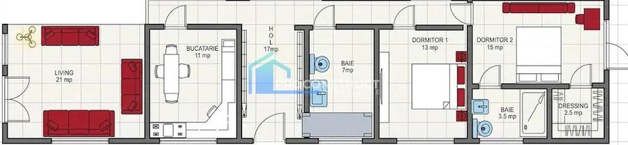 Duplex pe parter in Dumbravita | 90 mp | terasa 18 mp | 870 EUR
