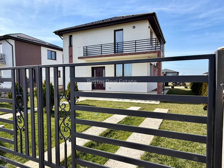 Casă de vânzare individuală nouă || Berceni Ilfov – 4 camere || 420 mp, La cheie - 5