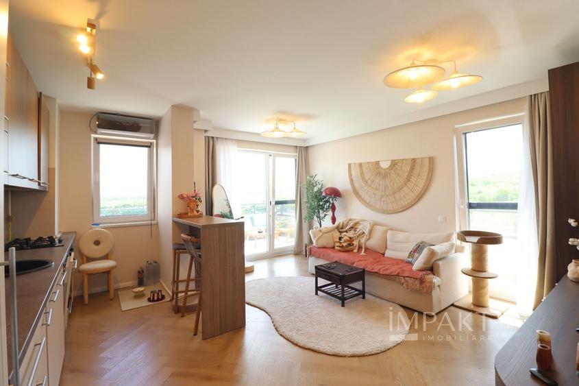 Apartement 2 camere si terasa de 24 mp, zona Soporului!
