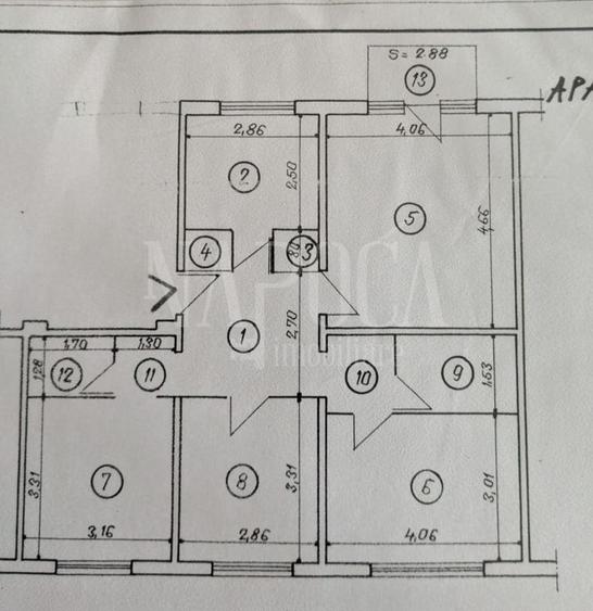 Apartament 4 camere de vanzare in Nufarul Oradea, Oradea