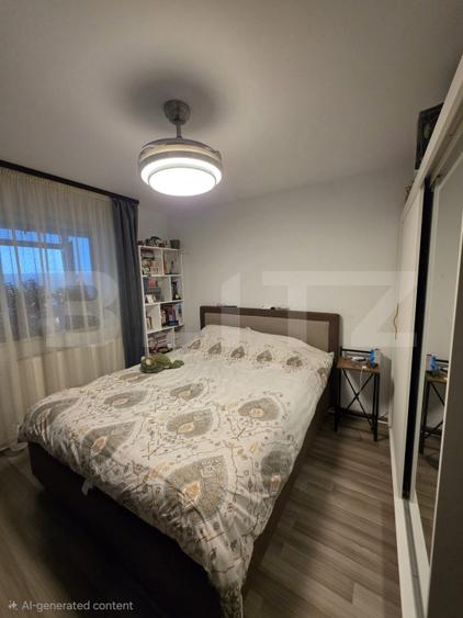 Apartament 3 camere, 66 mp, etaj intermediar, mobilat si utilat, Valea Lupului