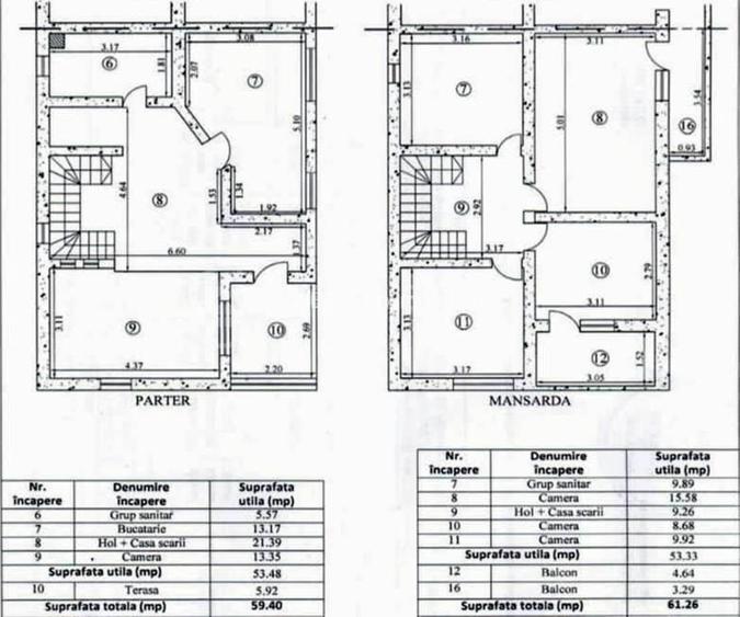 Vila 4 camere 2 bai 120mp, Valea Adanca, CT, utilitati, parcare - 16