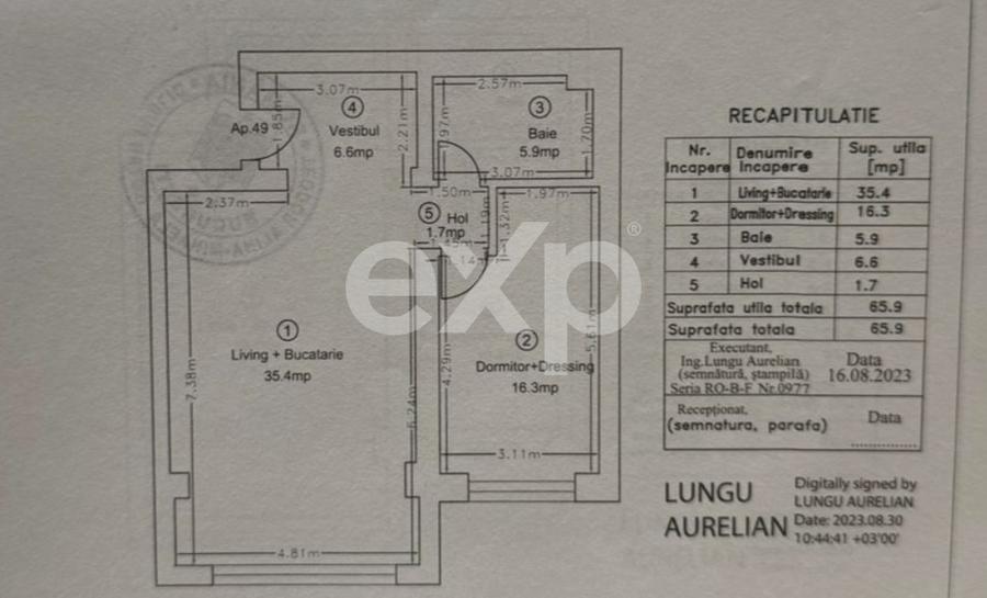 Apartament 2 camere Pipera - mobilat lux