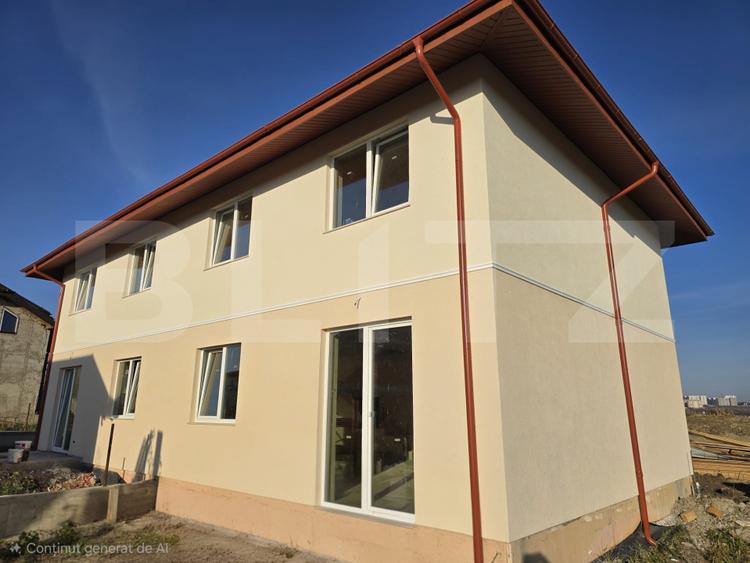 Casa 4 camere, 110mp, Valea Lupului la strada asfaltata