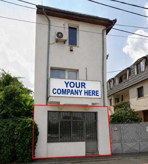Spațiu comercial stradal 57mp, Cal.Griviței 457, vitrină + depozitare opțională