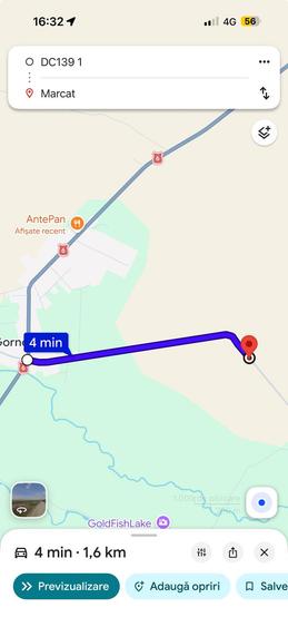Teren intravilan de vânzare – 33.700 mp Gorneni, com. Iepuresti, Giurgiu