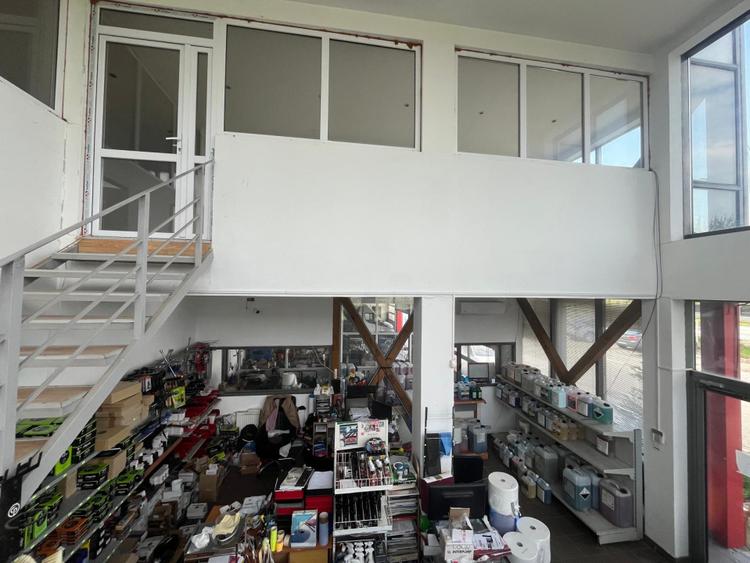 Spațiu comercial 564 mp + hală 274 mp | Teren 1.839 mp | zona Aeroport