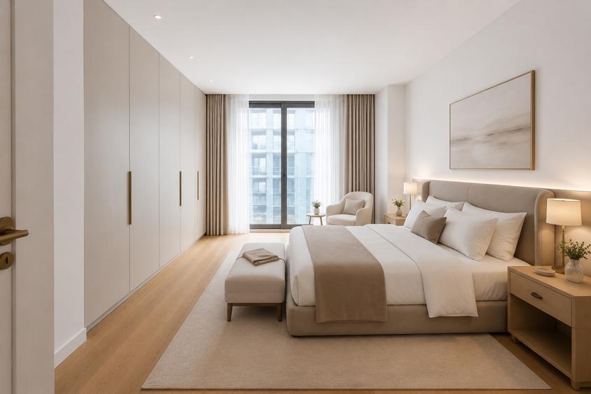 APARTAMENT CU 4 CAMERE ÎNTR-UN COMPLEX REZIDENȚIAL DE EXCEPȚIE - BĂNEASA