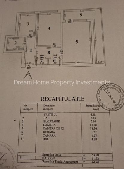 Apartament 2 camere, 64 mp, Titan – Metrou 1 Decembrie 1918 | Mobilat și utilat - 8