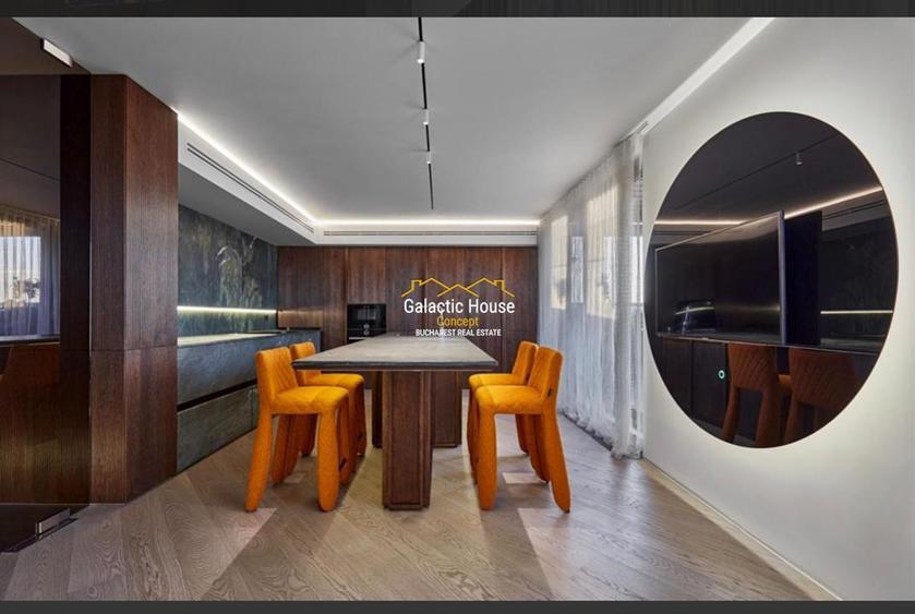 PenthouseTip Duplex 436 mp-5 camere LUX  Floreasca-Barbu Vacarescu Vedere Libera