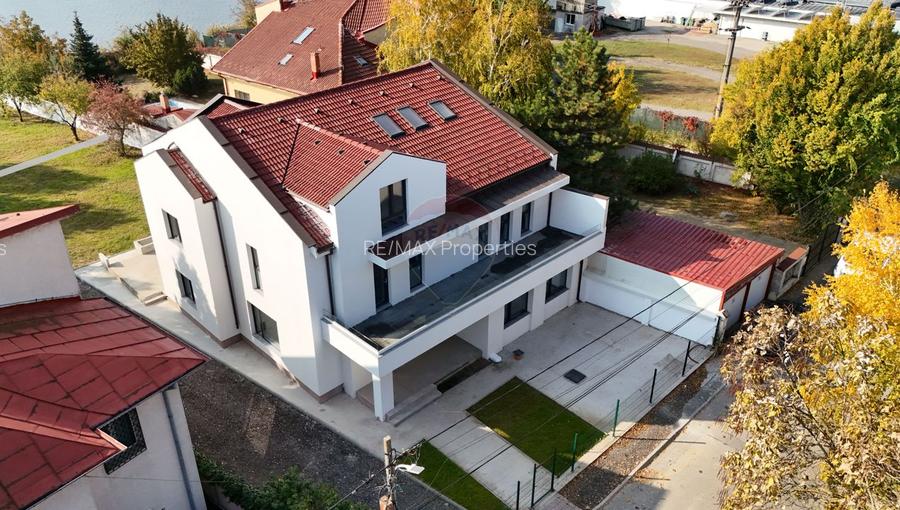 Vanzare vila D+P+E+M, 8 camere, 520 mp, pe malul Lacului Mogosoaia - 2