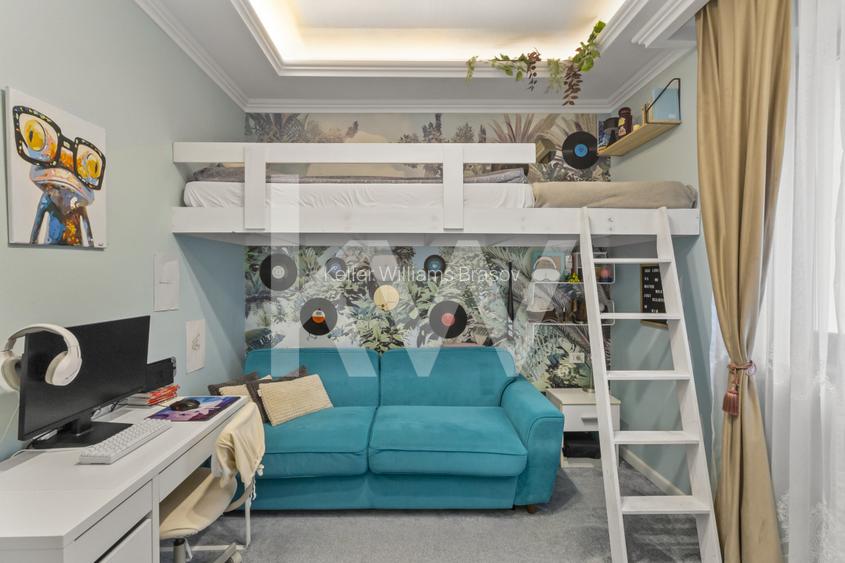 Apartament unic in centrul Brasovului | 142 mp | Terasă cu vedere spre Tâmpa | - 12
