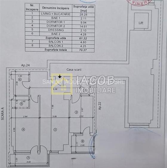 Apartament 3 camere, cartier Fiald, Bacau - 13