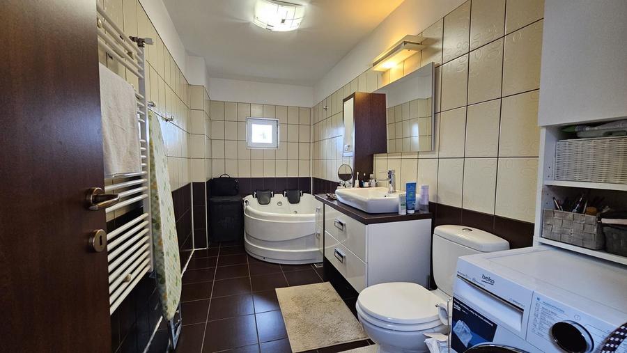 Casa moderna, tip duplex, P+E, garaj, gradina, parcari, in Buna Ziua