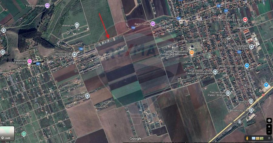 Teren 942mp de vânzare, Hărman / Strada Sânpetrului