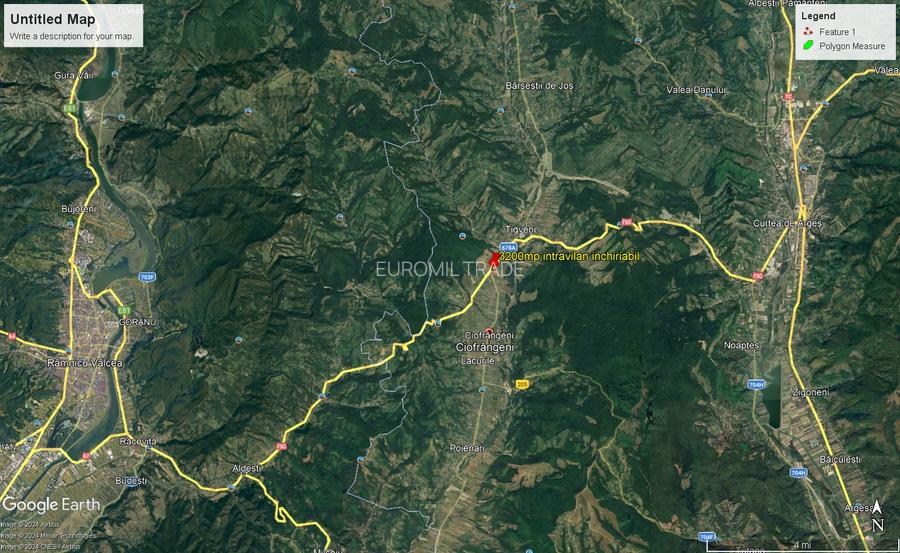 InCHIRIEz teren PARCARE TIR, 50m front la DN73C Arges-Valcea-nod A1 Tigveni - 3