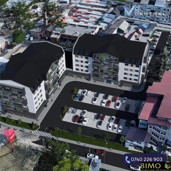 Apartamente 3 camere ultracentral Falticeni – Vesta Central – Bloc 2 – de la 96.