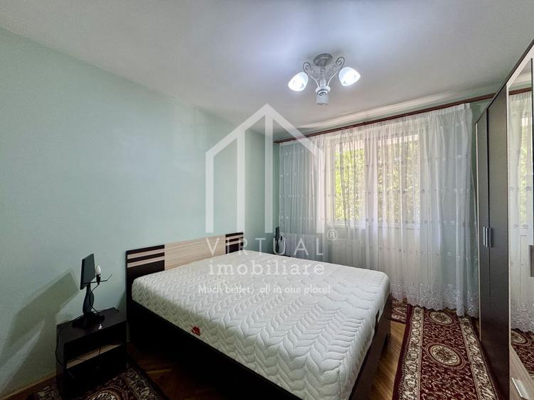 Apartament cu 3 camere, decomandat, 67mp utili + balcon - N. Iorga